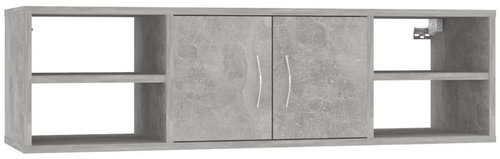 Shumee nástěnná betonově šedá 102×30×29 cm dřevotříska, 806260 - Police - Main image
