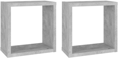 Shumee Nástěnné kostky 2 ks betonově šedé 30×15×30 cm , 807010 - Shelf - Main image
