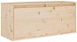 Shumee, nástenná, 80 × 30 × 35 cm, masívne borové drevo, 813455 - Skrinka