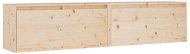 Shumee Nástěnné 2 ks 80×30×35 cm masivní borové dřevo, 813456 - Skříňka