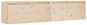 Shumee Nástěnné 2 ks 80×30×35 cm masivní borové dřevo, 813456 - Skříňka