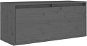 Shumee nástěnná šedá 80×30×35 cm masivní borové dřevo, 813459 - Skříňka