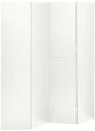 Shumee 4dílný 2 ks bílá 160×180 cm ocel, 3095194 - Paraván