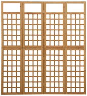 Shumee 4dílná treláž masivní jedlové dřevo 161×180 cm, 316479 - Room Divider