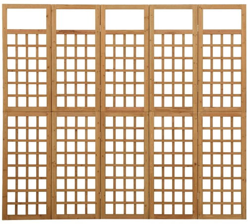 SHUMEE 5dílná treláž, jedlové dřevo, 201.5 x 180cm - Trellis - Main image