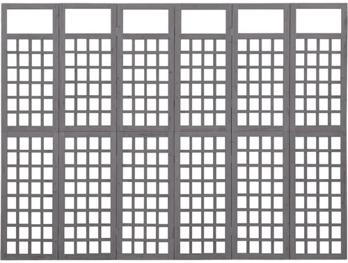 SHUMEE 6dílná treláž, jedlové dřevo, 242.5 x 180cm - Trellis - Main image