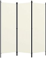 Shumee 3dílný krémově bílý 150×180 cm, 320715 - Paraván