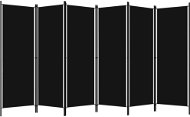 Shumee - 6-dielny čierny, 300 × 180 cm, 320730 - Paraván