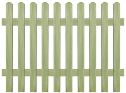 Slat fence impregnated pine 170 × 120 cm 6/9 cm - Wooden Fence - Main image