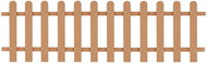Laťkový plot WPC 200 × 60 cm - Plot