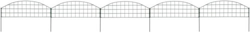 Obloukový plot k jezírku 77,3 × 26 cm zelený - Plot - Main image