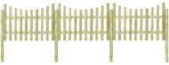 Garden fence with 4 posts impregnated pine 510 × 120 cm - Wooden Fence