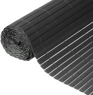 Nature Oboustranná zahradní clona PVC 1 × 3 m antracitová - Plot