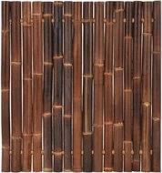 Zahradní plotový dílec 120 × 125 cm tmavě hnědý - Plot