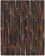 Zahradní plotový dílec bambus 120 × 150 cm tmavě hnědý - Plot