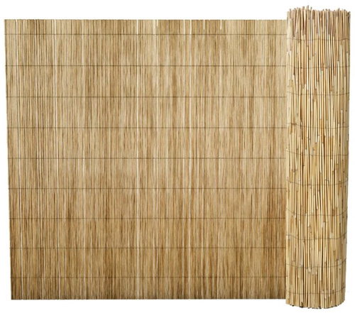 Zahradní rákosový plot 500 × 200 cm - Plot - Main image