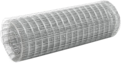 Pletivo ke kurníku pozinkovaná ocel 10 × 0,5 m stříbrné - Plot - Main image