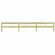 Zahradní ploty ze 2 prken 2 ks impregnovaná borovice 510x90 cm - Dřevěný plot