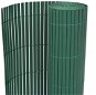 SHUMEE Oboustranný zahradní plot PVC 90 × 300 cm zelený - Dekorační pletivo