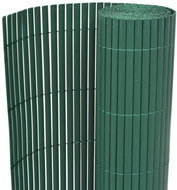 Oboustranný zahradní plot PVC 195 × 500 cm zelený - Plot