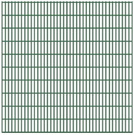 2D zahradní plotový dílec 5 ks 203 cm 10 m zelený - Plotové dílce