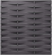 Plotový panel WPC 170 × 180 cm šedý - Plotový panel