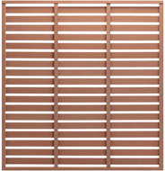 Plotový dílec WPC 170 × 180 cm hnědý - Plotové dílce