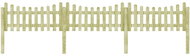 Garden fence with 4 posts impregnated pine 510 × 80 cm - Wooden Fence