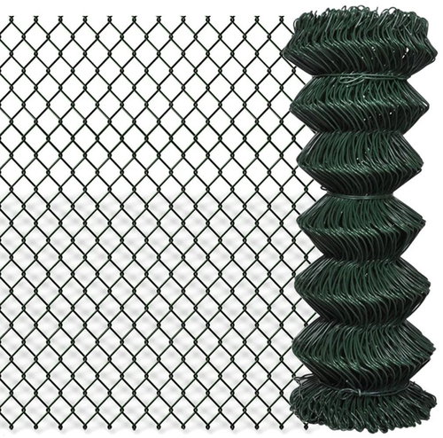 Drátěné pletivo ocel 1 × 15 m zelené - Plot - Main image
