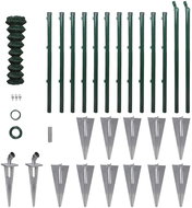 Drátěné pletivo se sloupky a kolíky ocel 1,0 × 25 m - Plot