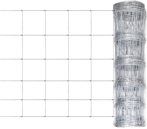 Zahradní plot pozinkovaná ocel stříbrný 50 × 0,8 m - Plot - Main image