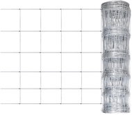 Zahradní plot pozinkovaná ocel 50 × 1,2 m stříbrný - Plot
