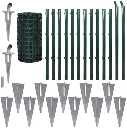 Euro plot ocel 25 × 1,7 m zelený - Plot - Main image