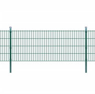 2D Zahradní plotové dílce a sloupky 2008x830 mm 6 m zelené - Plot