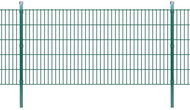 2D Zahradní plotové dílce a sloupky 2008x1030 mm 50 m zelené - Plot