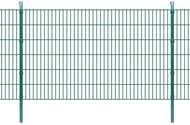 2D Zahradní plotové dílce a sloupky 2008x1230 mm 8 m zelené - Plot