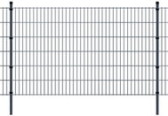 2D zahradní plotové dílce a sloupky 2008x1230 mm, 18 m, šedé - Plot