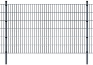 2D zahradní plotové dílce a sloupky 2008x1230 mm, 22 m, šedé - Plot