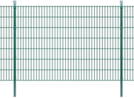 2D Zahradní plotové dílce a sloupky 2008x1430 mm 44 m zelené - Plot