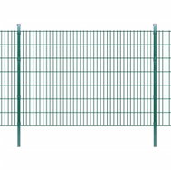 2D Zahradní plotové dílce a sloupky 2008x1430 mm 48 m zelené - Plot