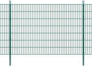 2D Zahradní plotové dílce a sloupky 2008x1430 mm 50 m zelené - Plot