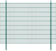 2D zahradní plotový dílec a sloupky 2008x1830 mm, 2 m, zelené - Plot