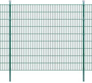 2D zahradní plotové dílce a sloupky 2008x1830 mm 32 m zelené - Plot