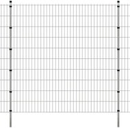 2D zahradní plotové dílce a sloupky 2008x2030 mm, 20 m, stříbrné - Plot