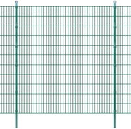 2D zahradní plotové dílce a sloupky 2008x2230 mm, 44 m, zelené - Plot