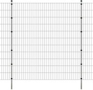 2D zahradní plotové dílce a sloupky 2008x2230 mm 50 m stříbrné - Plot