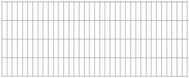 2D zahradní plotové dílce 2,008 × 0,83 m 34 m (celková délka) - Plot