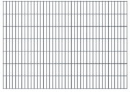 2D zahradní plotové dílce 2,008x1,43 m 40m (celková délka) šedé - Plot