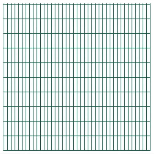 2D zahradní plotové dílce 2,008 × 2,03 m 32 m (celková délka) - Plot - Main image