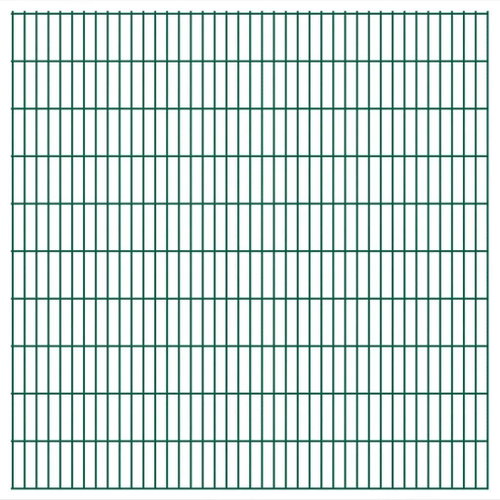 2D zahradní plotové dílce 2,008 × 2,03 m 42 m (celková délka) - Plot - Main image
